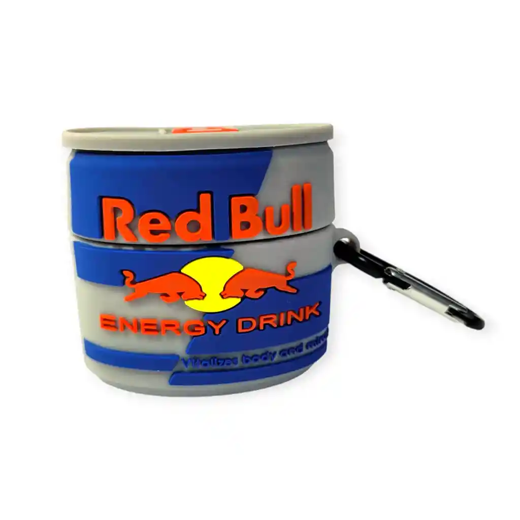 Estuche Para Airpods 3 Case Silicona Diseño 3d Red Bull