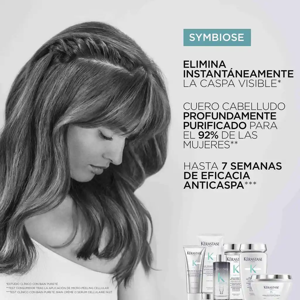  Serum De Noche Cellulaire Nuit Antipelliculaire Intensif Symbiose Kérastase 90Ml 