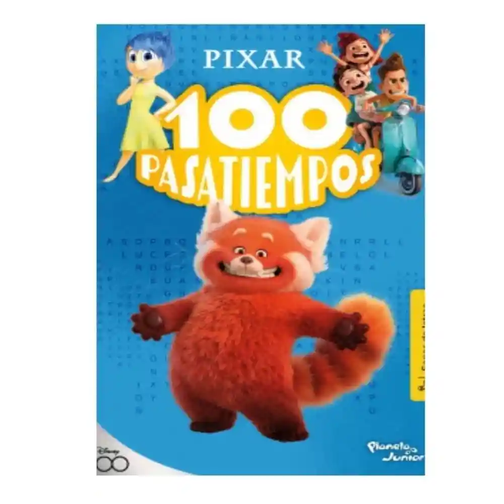 100 Pasatiempos (sopas De Letras). Pixar, Disney