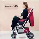 Coche Para Bebe Con Capota Expandible Musical Reversible Azul 602-1