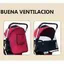 Coche Para Bebe Con Capota Expandible Musical Reversible Azul 602-1