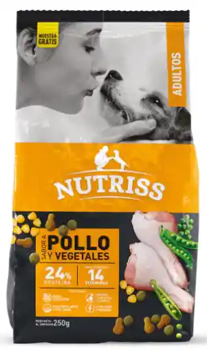 Nutriss Pollo Con Vegetales 20 Kg