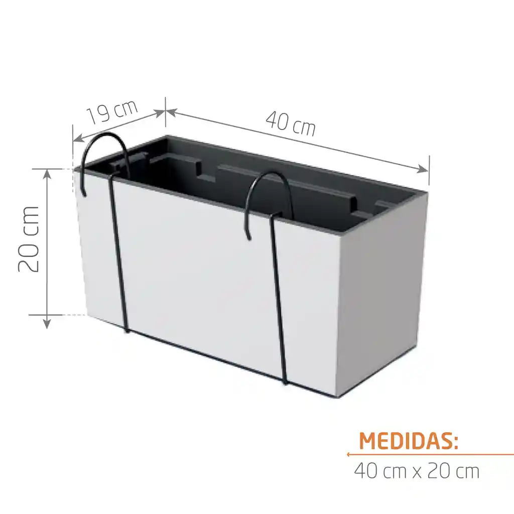 Matera Urbi Case W 40 Cm Blanco