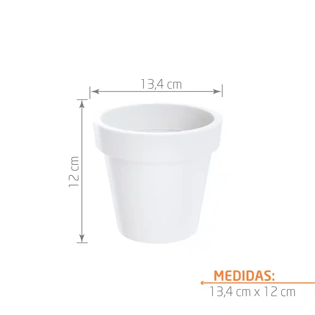 Matera Lofly 13 Cm Blanco