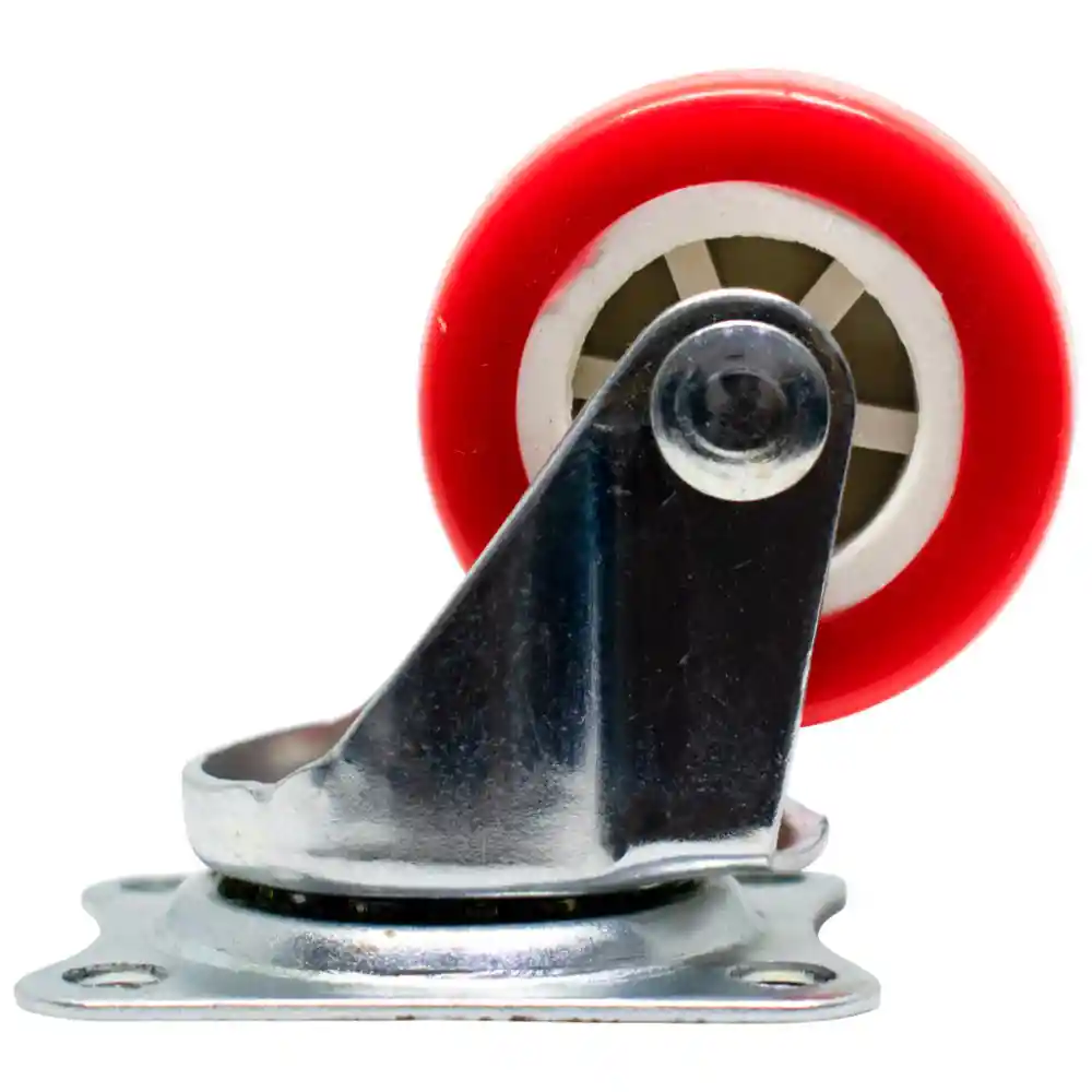 Rodachines 1 1/2" Plano Rojo T/roller 40mm(individual) (rpnj040)(ht30092)