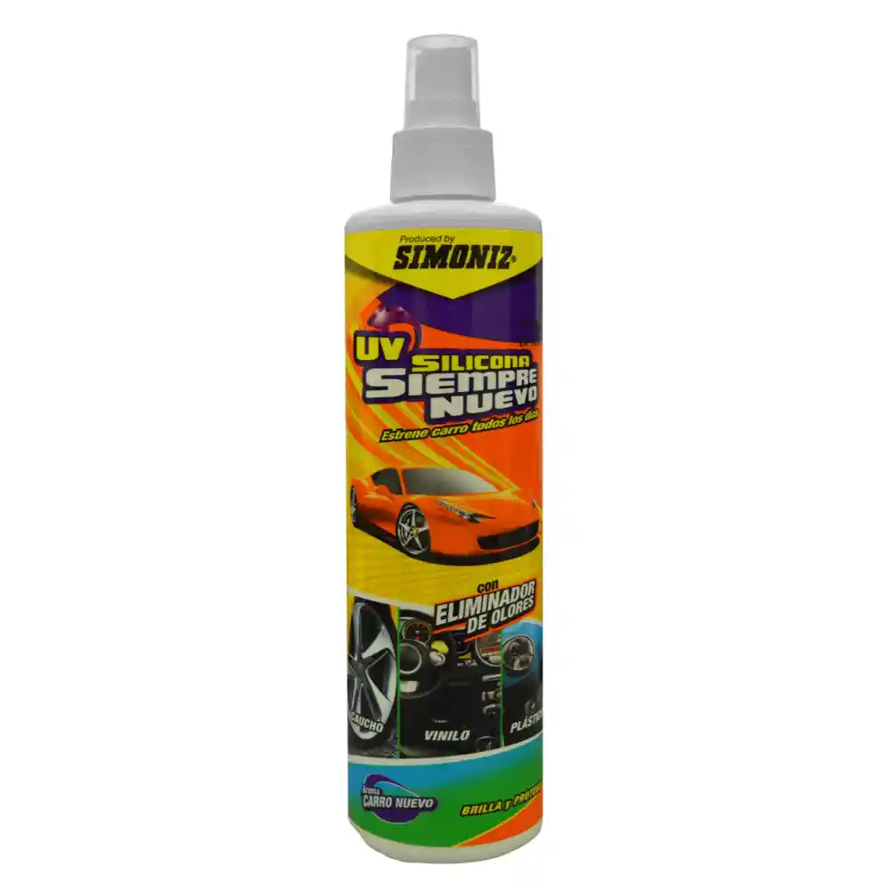 Silicona Siempre Nuevo U.v. Aerosol Simoniz 300ml (con Eliminador De Olores)(3077)108153