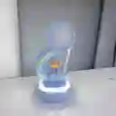 Lampara Luna Astronauta Sentado Luna Estrellas Recargable Dayoshop