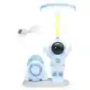 Lampara Luna Astronauta Sentado Recargable Nave Azul Completo Tajalapiz Dayoshop