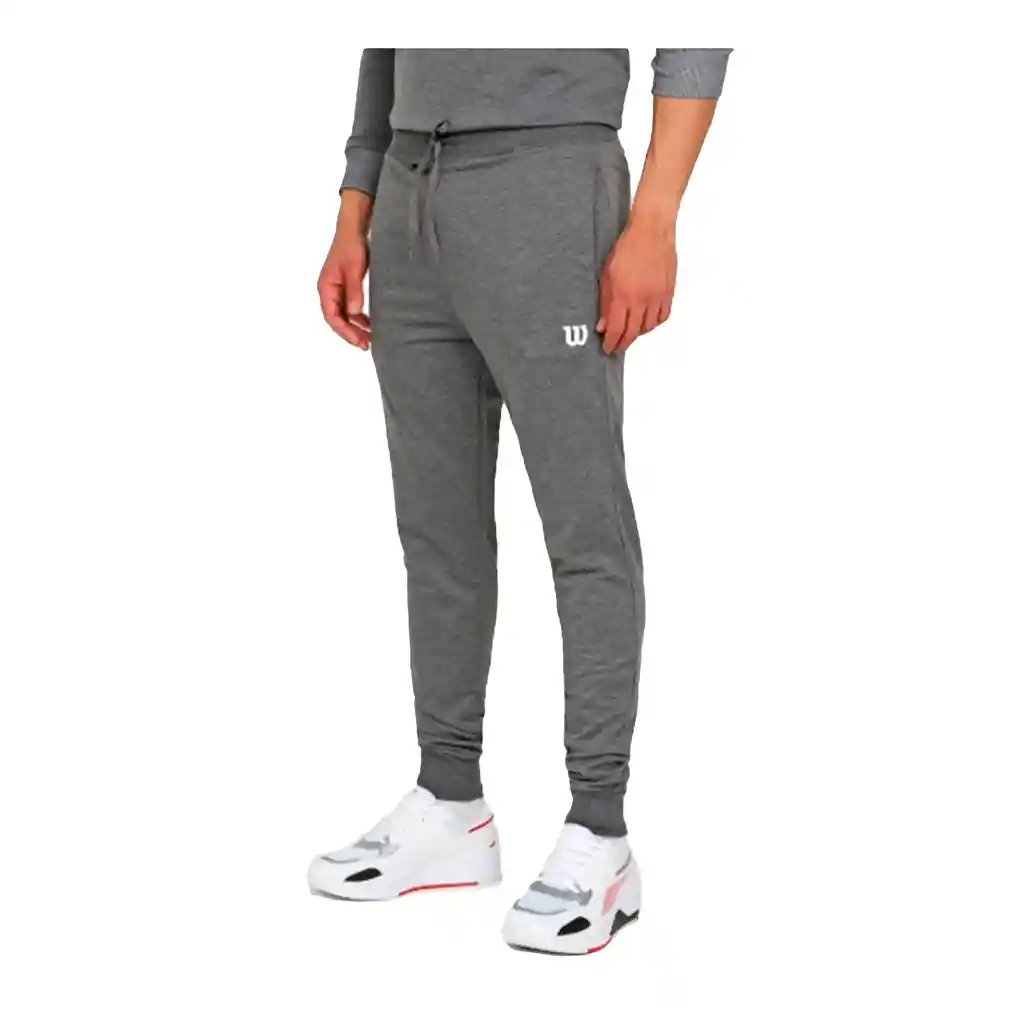 Pantalón Sudadera Jogger Wilson 79527 Hombre Deportivo Gym Oxford L