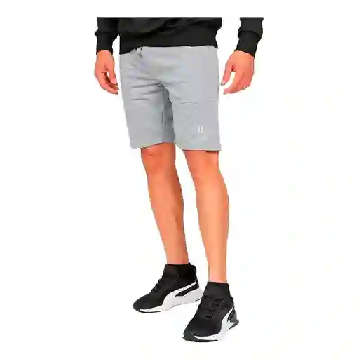 Pantaloneta Deportiva Short Wilson French 79514 Hombre Gym Jaspe Xl