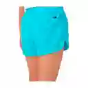 Pantaloneta Deportiva Short Wilson Micro 79329 Mujer Gym Fitness Turquesa Xl