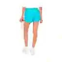 Pantaloneta Deportiva Short Wilson Micro 79329 Mujer Gym Fitness Turquesa Xl