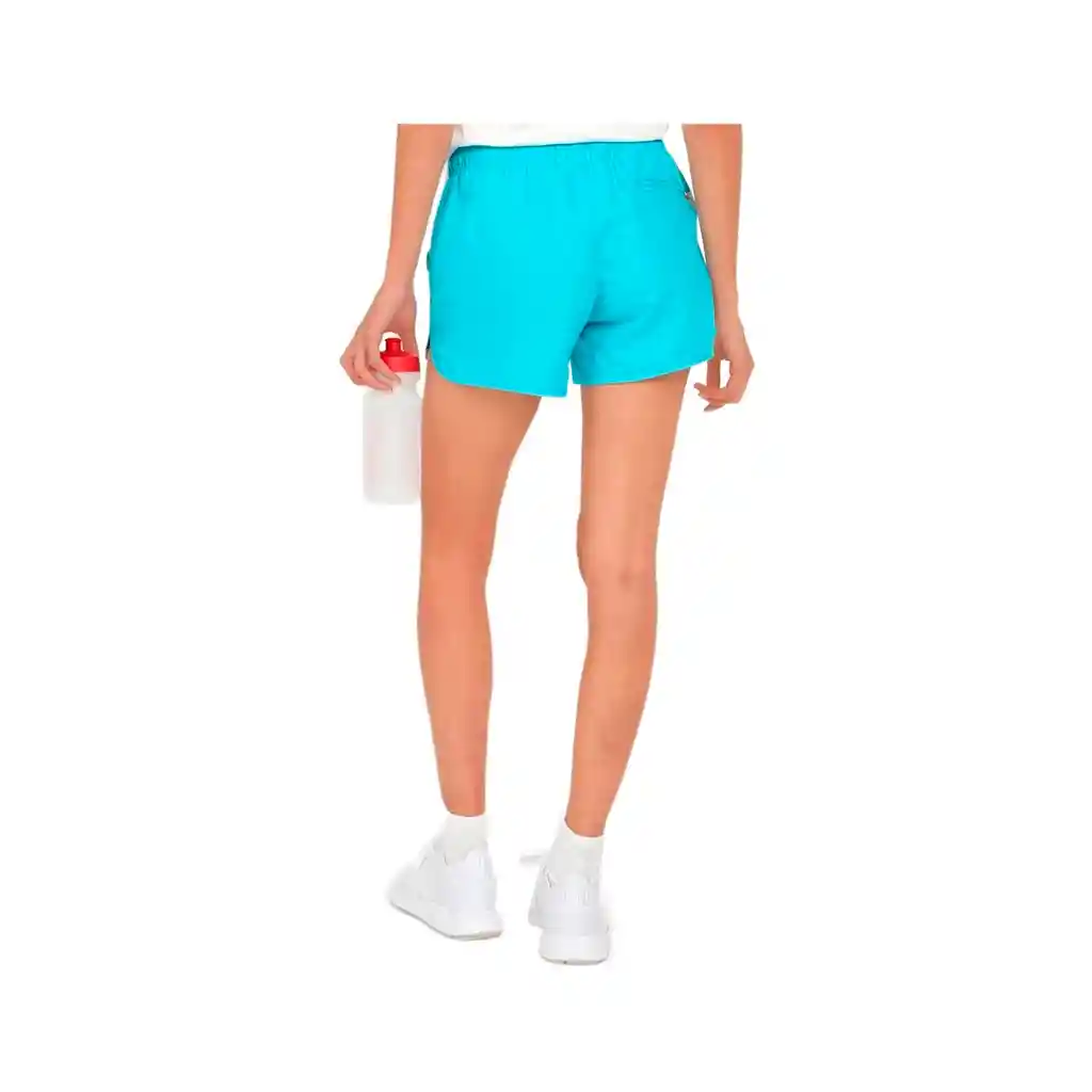 Pantaloneta Deportiva Short Wilson Micro 79329 Mujer Gym Fitness Turquesa Xl
