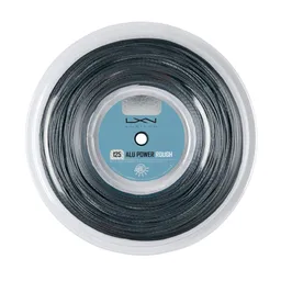 Cuerda Para Raqueta Tenis Luxilon Alu Power Rough 125 - Set 11m Negro