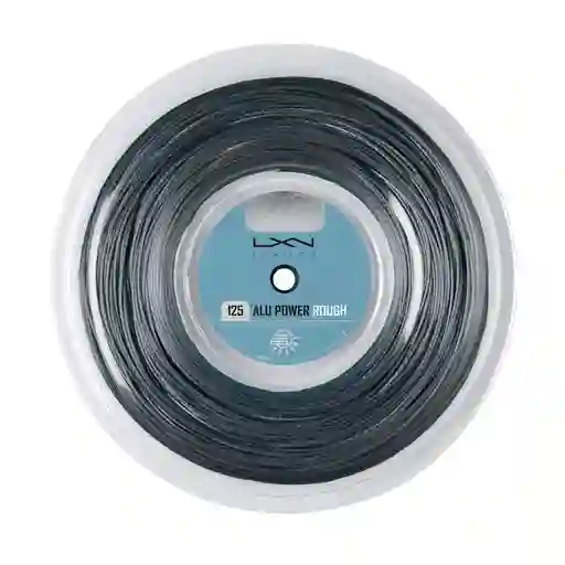 Cuerda Para Raqueta Tenis Luxilon Alu Power Rough 125 - Set 11m Negro