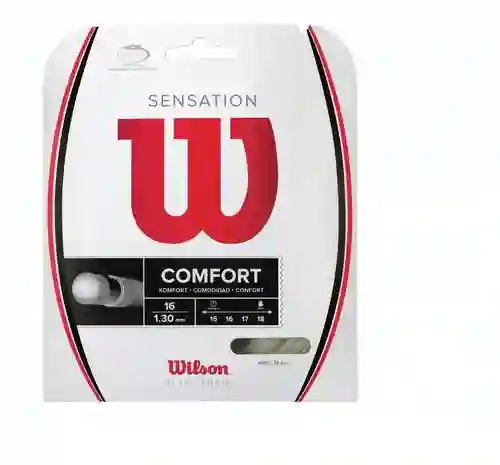 Cuerda Para Raqueta De Tenis Wilson Sensation 16 - Set 11m
