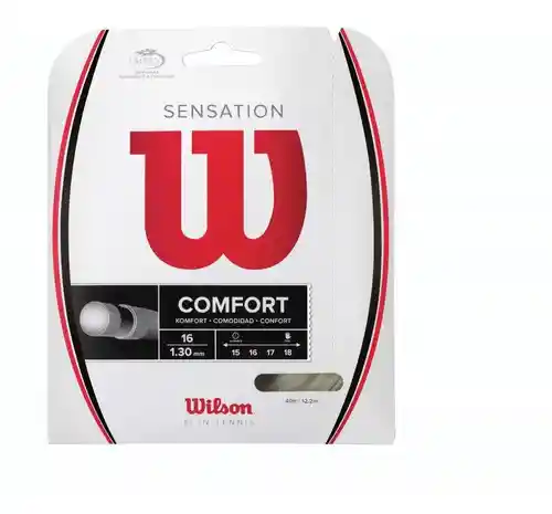 Cuerda Para Raqueta De Tenis Wilson Sensation 16 - Set 11m