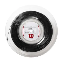 Cuerda Para Raqueta De Tenis Wilson Revolve 16 - Set 11m Negro