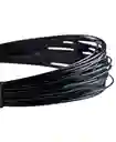 Cuerda Para Raqueta De Tenis Wilson Synthetic Gut Power 16 - Set 11m Negro