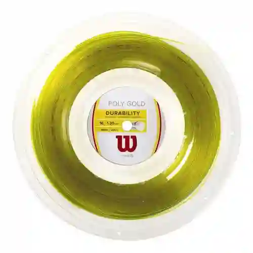 Cuerda Para Raqueta De Tenis Wilson Poly Gold 16 - Set 11m