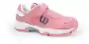 Tenis Deportivos Zapatos Wilson Para Niñas Rosa 29