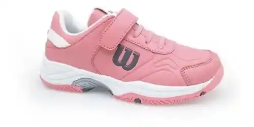 Tenis Deportivos Zapatos Wilson Para Niñas Rosa 29