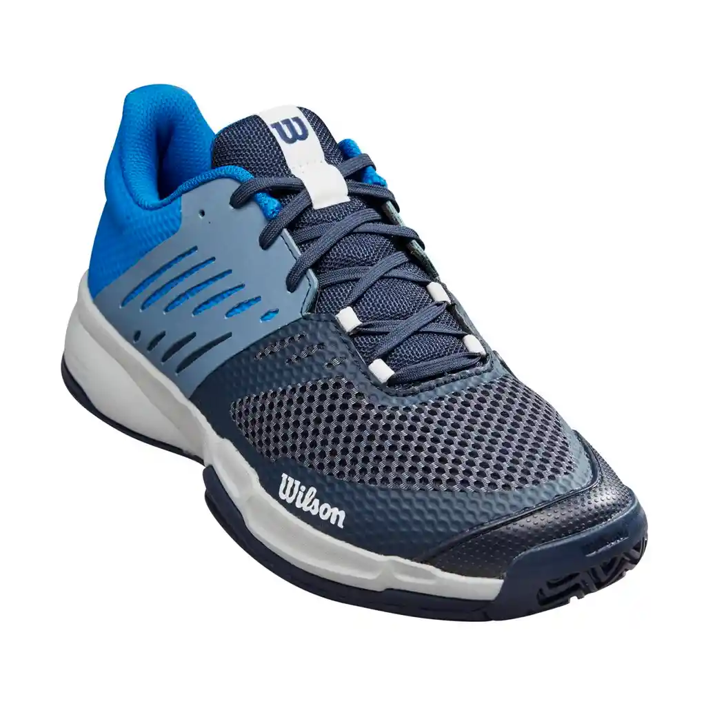 Tennis Hombre Zapatos Tenis Profesionales Wilson Kaos Devo Azul 10 Us