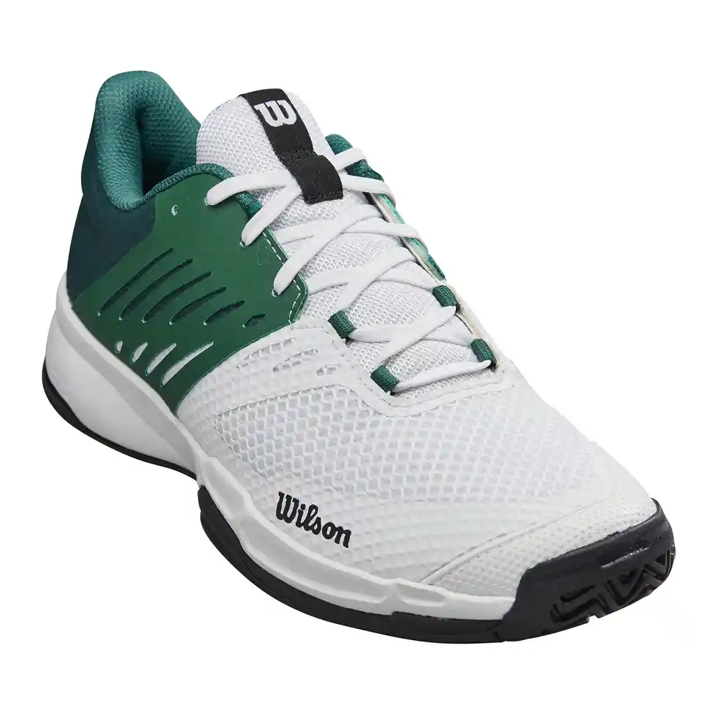 Tennis Hombre Zapatos Tenis Profesionales Wilson Kaos Devo Blanco/verde 9 Us