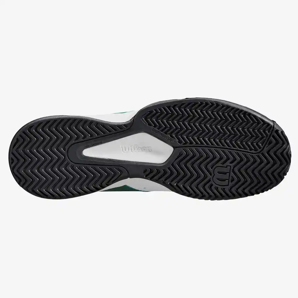 Tennis Hombre Zapatos Tenis Profesionales Wilson Kaos Devo Blanco/verde 9 Us