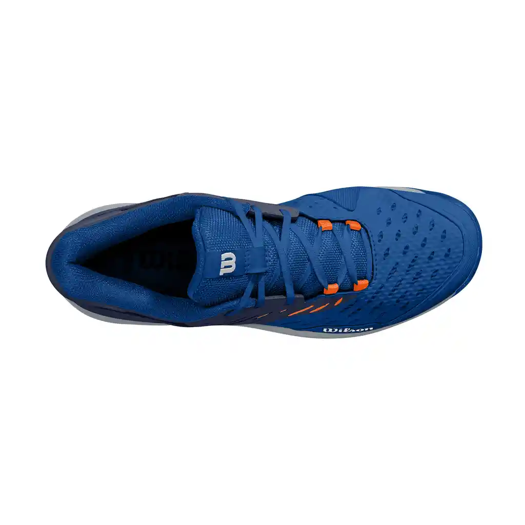 Tennis Hombre Zapatos Tenis Profesionales Wilson Kaos Comp Azul 8 Us