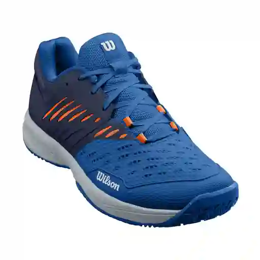 Tennis Hombre Zapatos Tenis Profesionales Wilson Kaos Comp Azul 7 Us