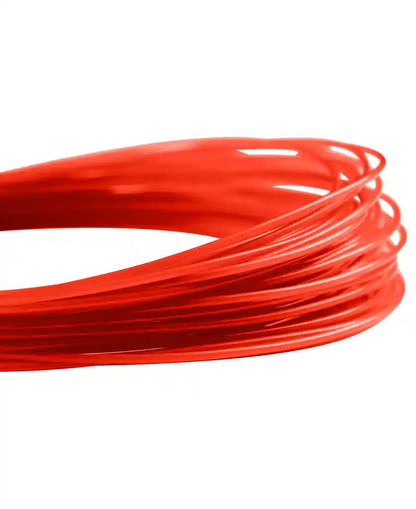 Cuerda Para Raqueta Tenis Wilson Sensation Plus 16 - Set 11m Rojo