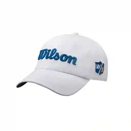Gorra Para Tenis Cachucha Golf Beisbol Wilson Pro Tour Deportiva Unitalla Blanco/azul
