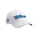 Gorra Para Tenis Cachucha Golf Beisbol Wilson Pro Tour Deportiva Unitalla Blanco/azul
