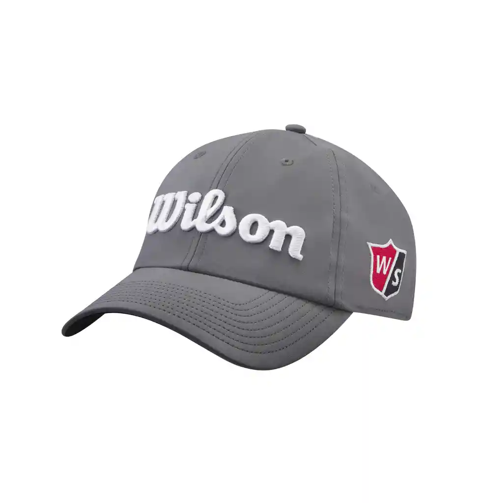 Gorra Para Tenis Cachucha Golf Beisbol Wilson Pro Tour Deportiva Unitalla Gris