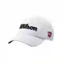 Gorra Para Tenis Cachucha Golf Beisbol Wilson Pro Tour Deportiva Unitalla Blanco/negro