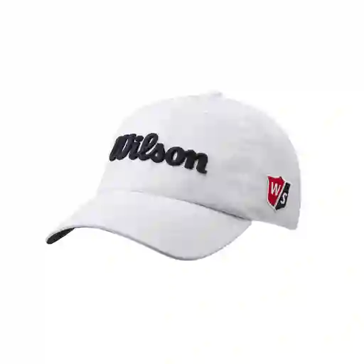 Gorra Para Tenis Cachucha Golf Beisbol Wilson Pro Tour Deportiva Unitalla Blanco/negro
