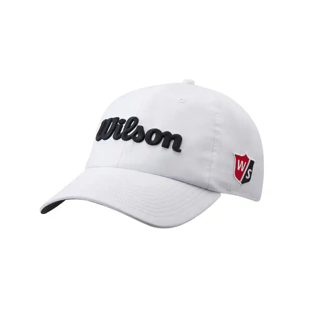 Gorra Para Tenis Cachucha Golf Beisbol Wilson Pro Tour Deportiva Unitalla Blanco/negro