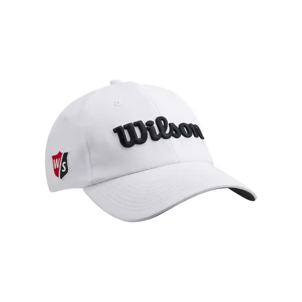 Gorra Para Tenis Cachucha Golf Beisbol Wilson Pro Tour Deportiva Unitalla Blanco/negro