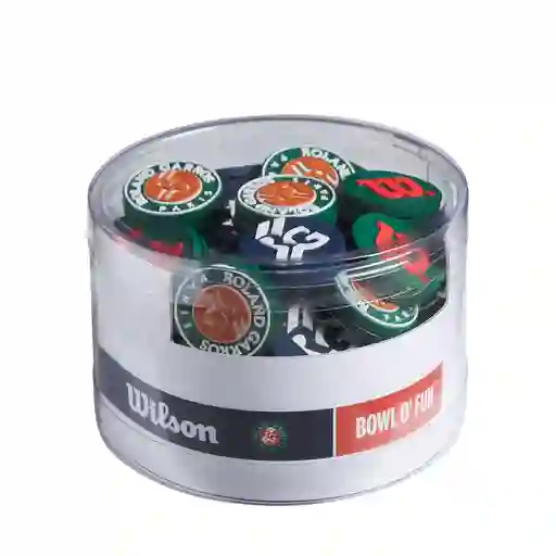 Antivibradores Raquetas De Tenis Wilson Rolan Garros X1
