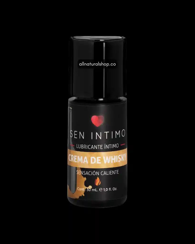 Lubricante Caliente Crema De Whisky Sen Íntimo 30ml