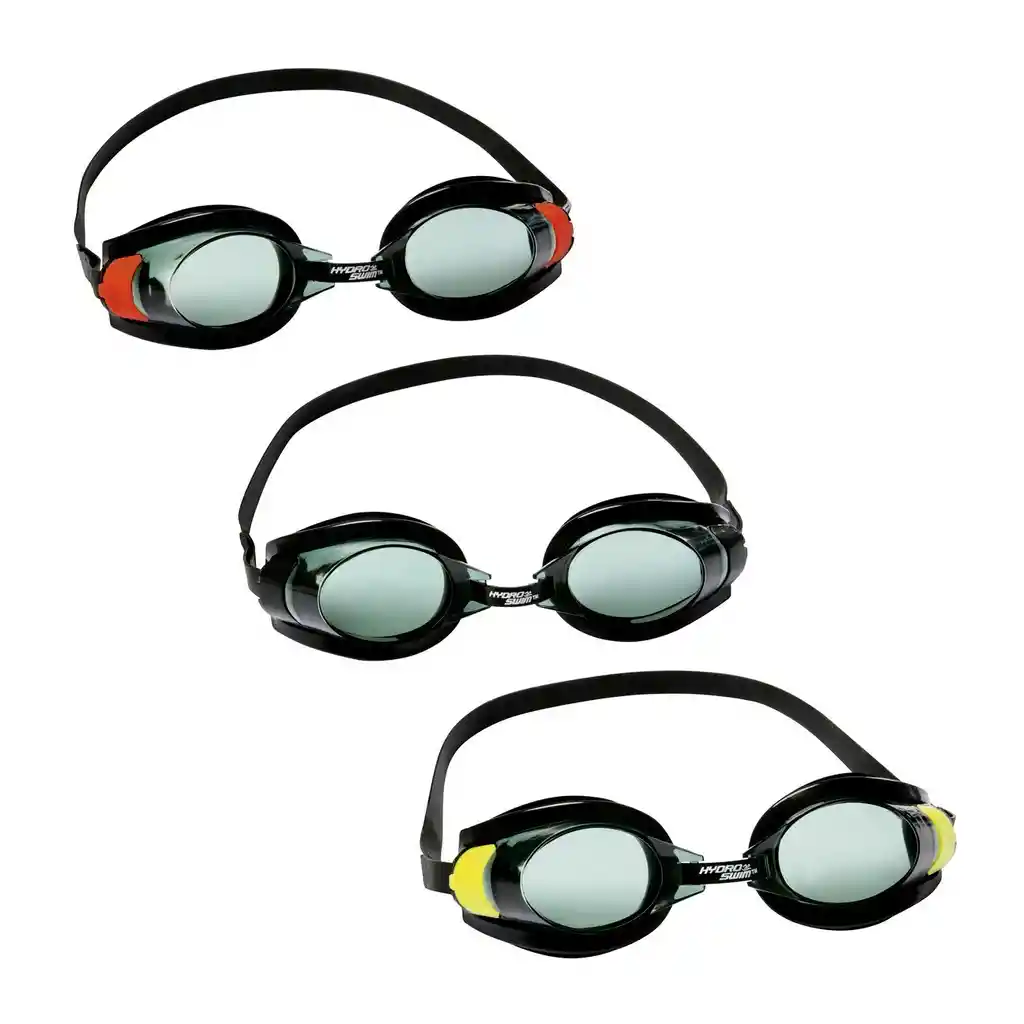 Gafas De Natacion Bestway 21005 Protección Uv Antiempañante Negro Dayoshop