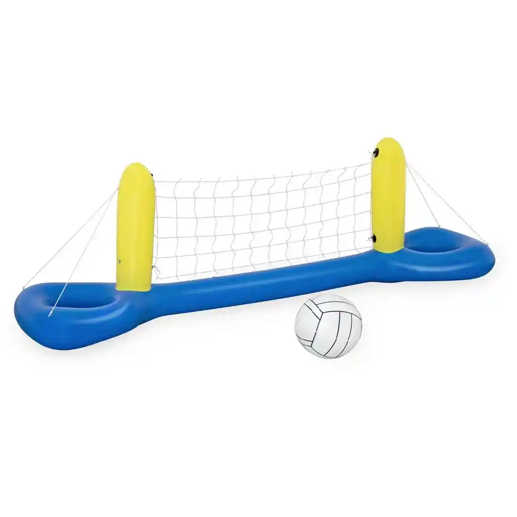 Cancha Juego Inflable Bestway Malla Voleibol Piscina 52133 Dayoshop