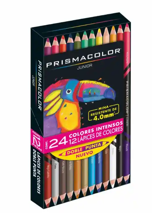 Color Colores Prismacolor Doble Punta X12 Unidades