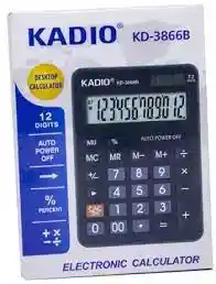 Calculadora Kadio 12 Digitos Kd-3866b