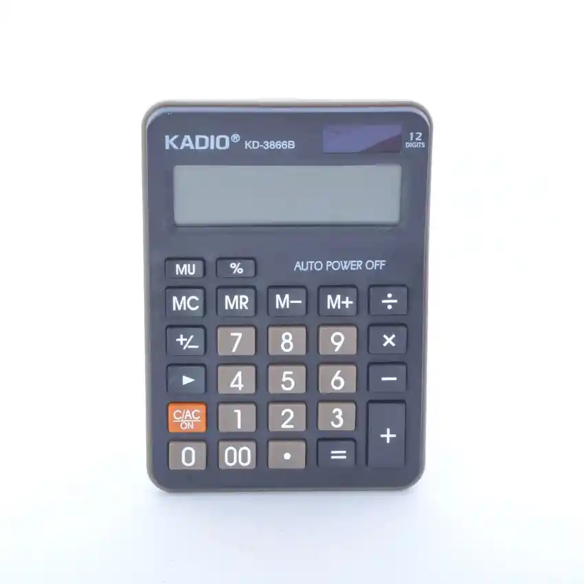 Calculadora Kadio 12 Digitos Kd-3866b