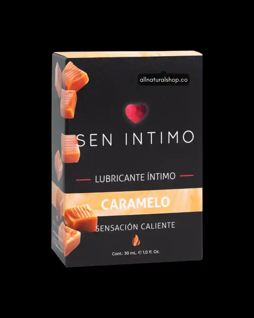 Lubricante Caliente Caramelo Sen Íntimo 30ml