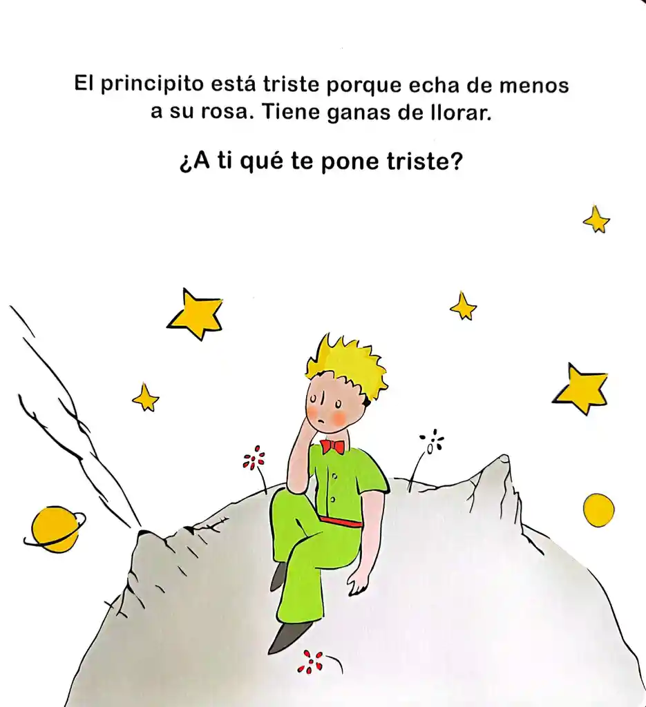 Libro Infantil El Principito Tu Libro De Emociones Niños