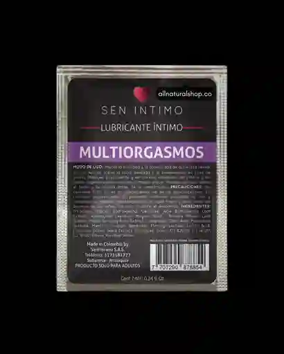 Multiorgasmos Sen Íntimo 7ml