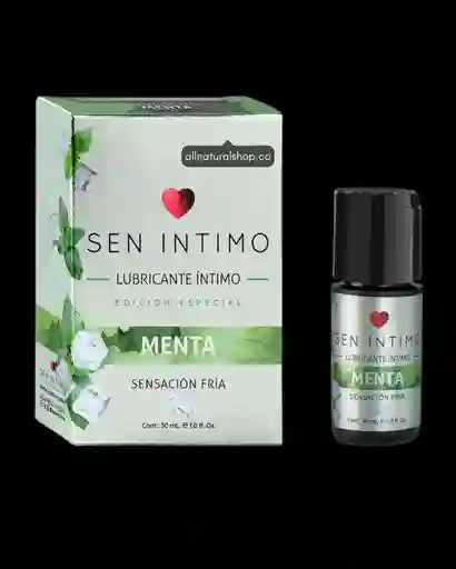 Lubricante Menta Fría Sen Íntimo 30ml